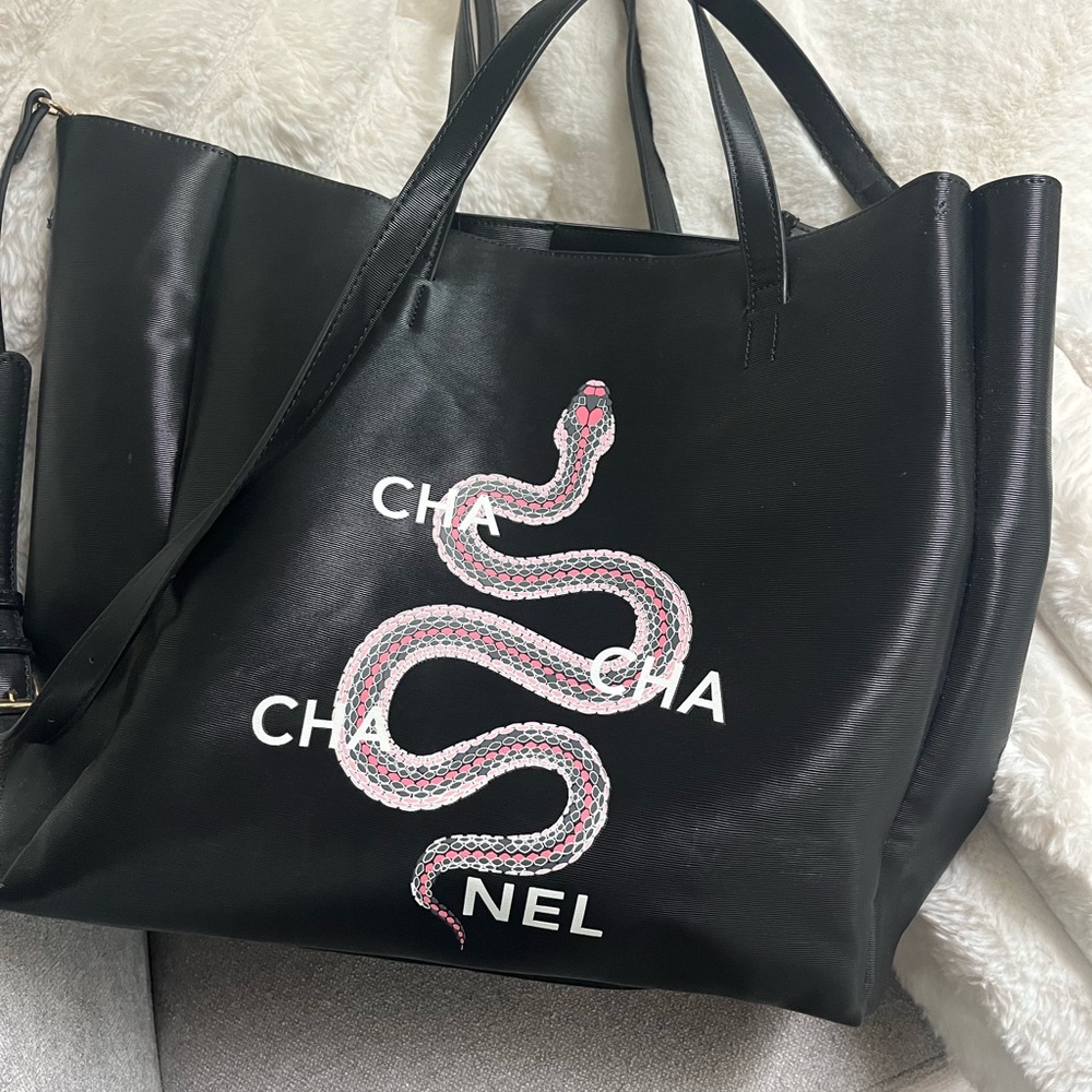 LATC Cha Cha Chanel oversized bag